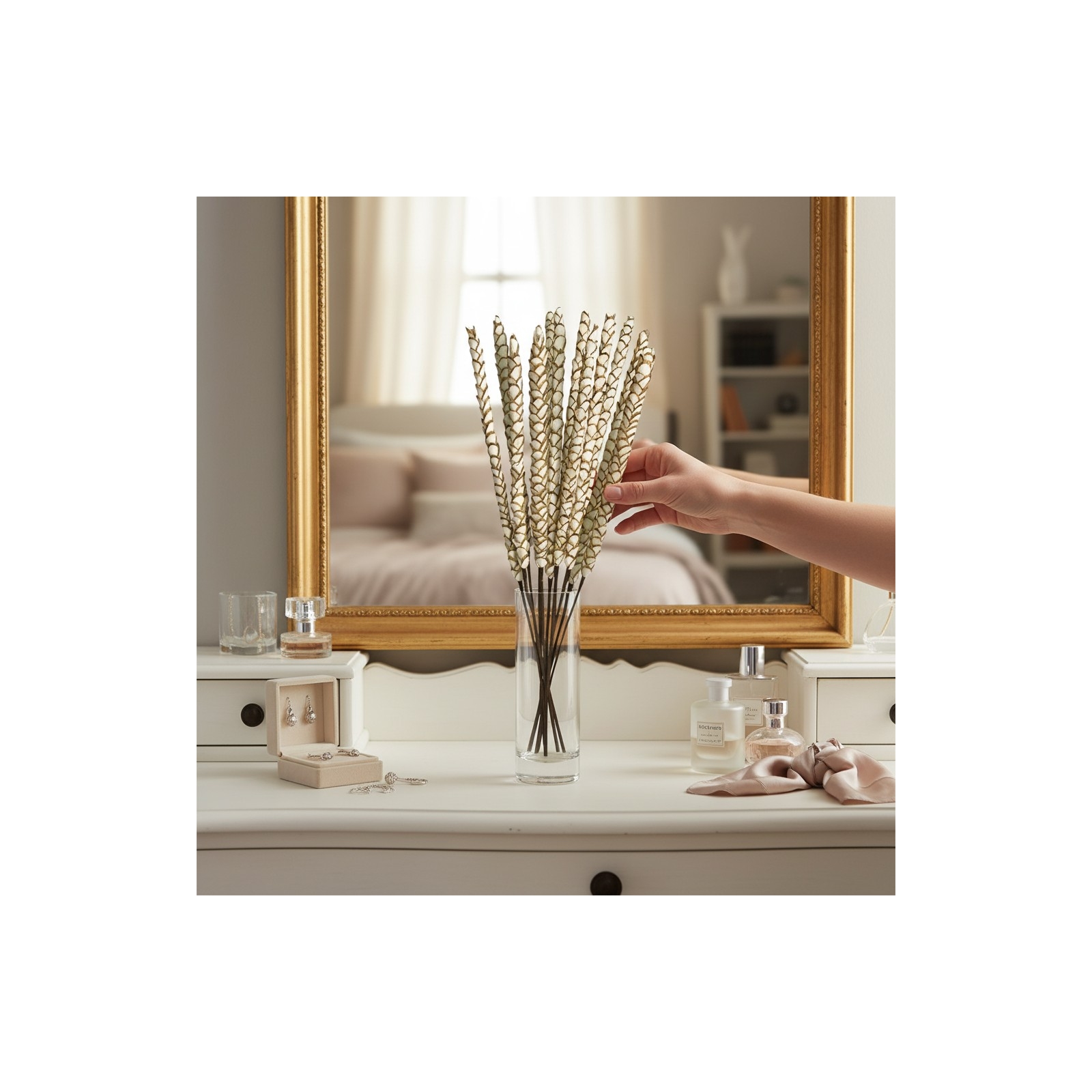 12 Stem SHAVED Sugar Cane Drop-in Bouquet 