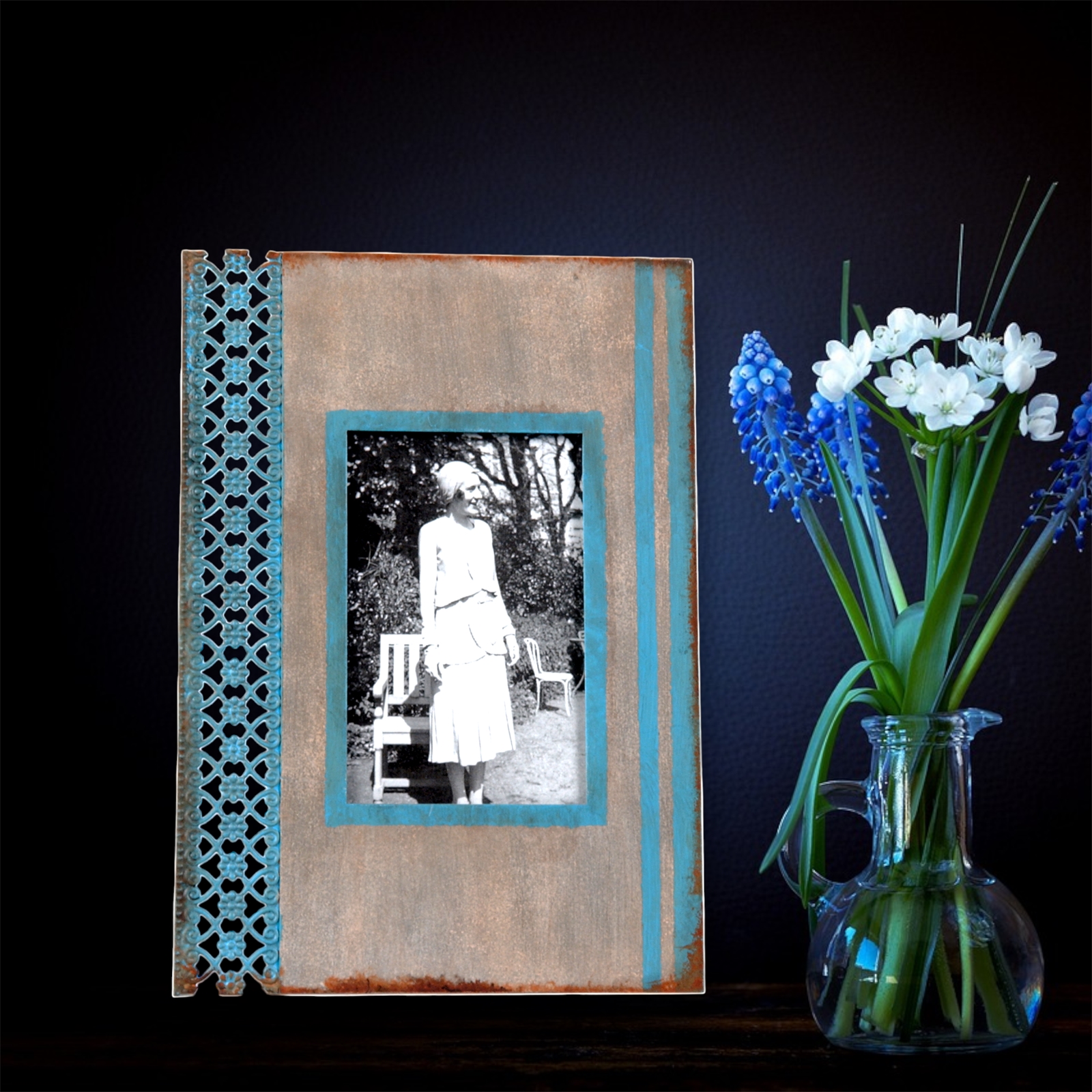 PHOTO FRAME 4X6-METAL 